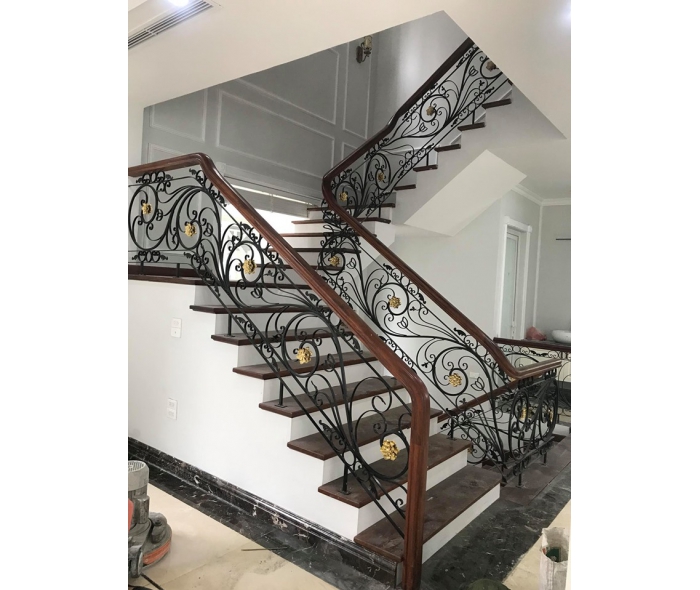 Cầu thang sắt nghệ thuật châu Âu MDSCA 20